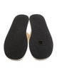 The Row Ginza Velvet Flip Flops