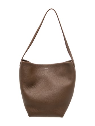 The Row Leather NS Park Tote Medium