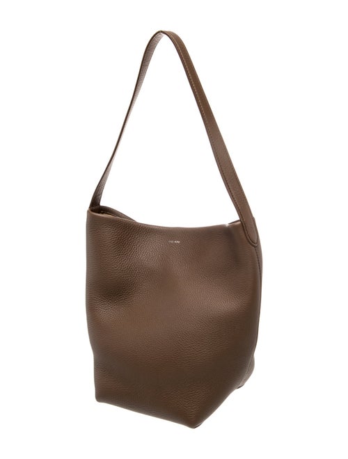 The Row Leather NS Park Tote Medium