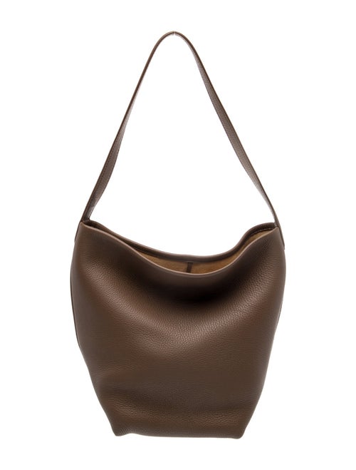 The Row Leather NS Park Tote Medium