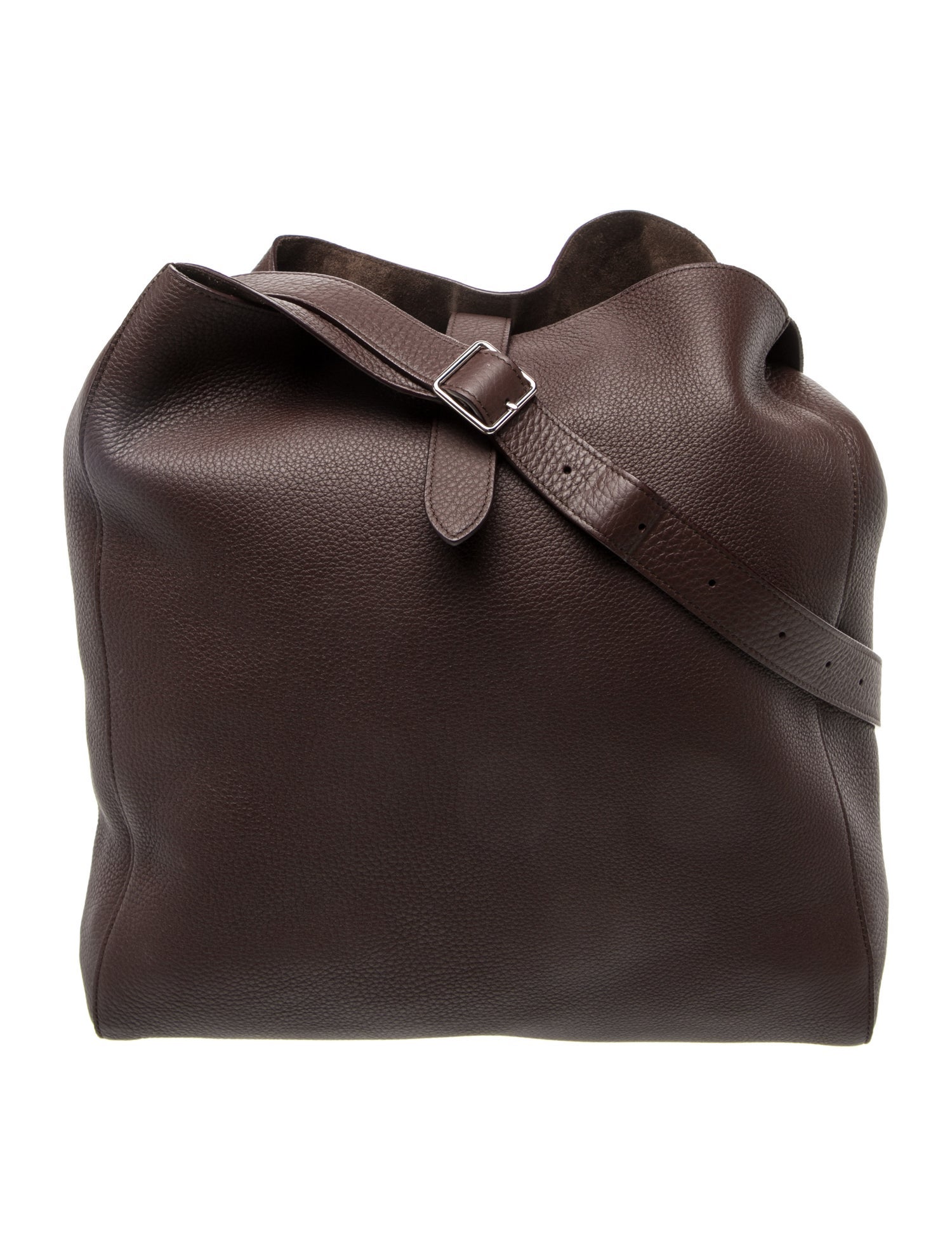 The Row Leather Blake Hobo