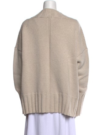 The Row Merino Wool Mock Neck Sweater