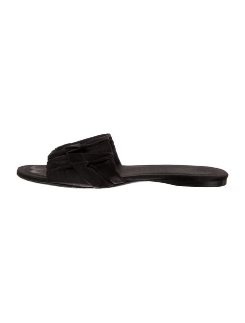 The Row Ellen Satin Slides