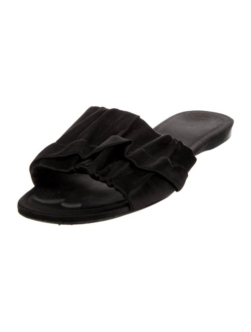 The Row Ellen Satin Slides