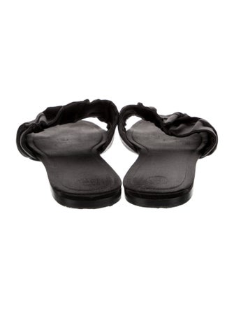 The Row Ellen Satin Slides