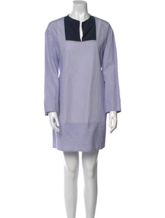 The Row V-Neck Mini Dress