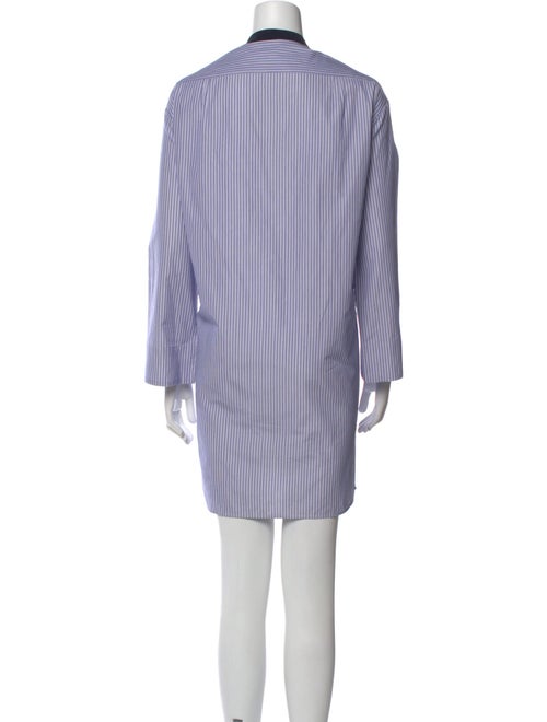 The Row V-Neck Mini Dress