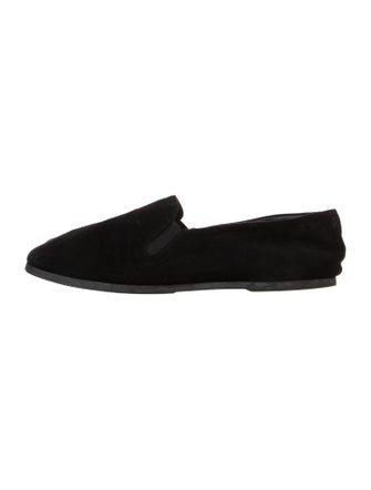 The Row Vincit Suede Loafers