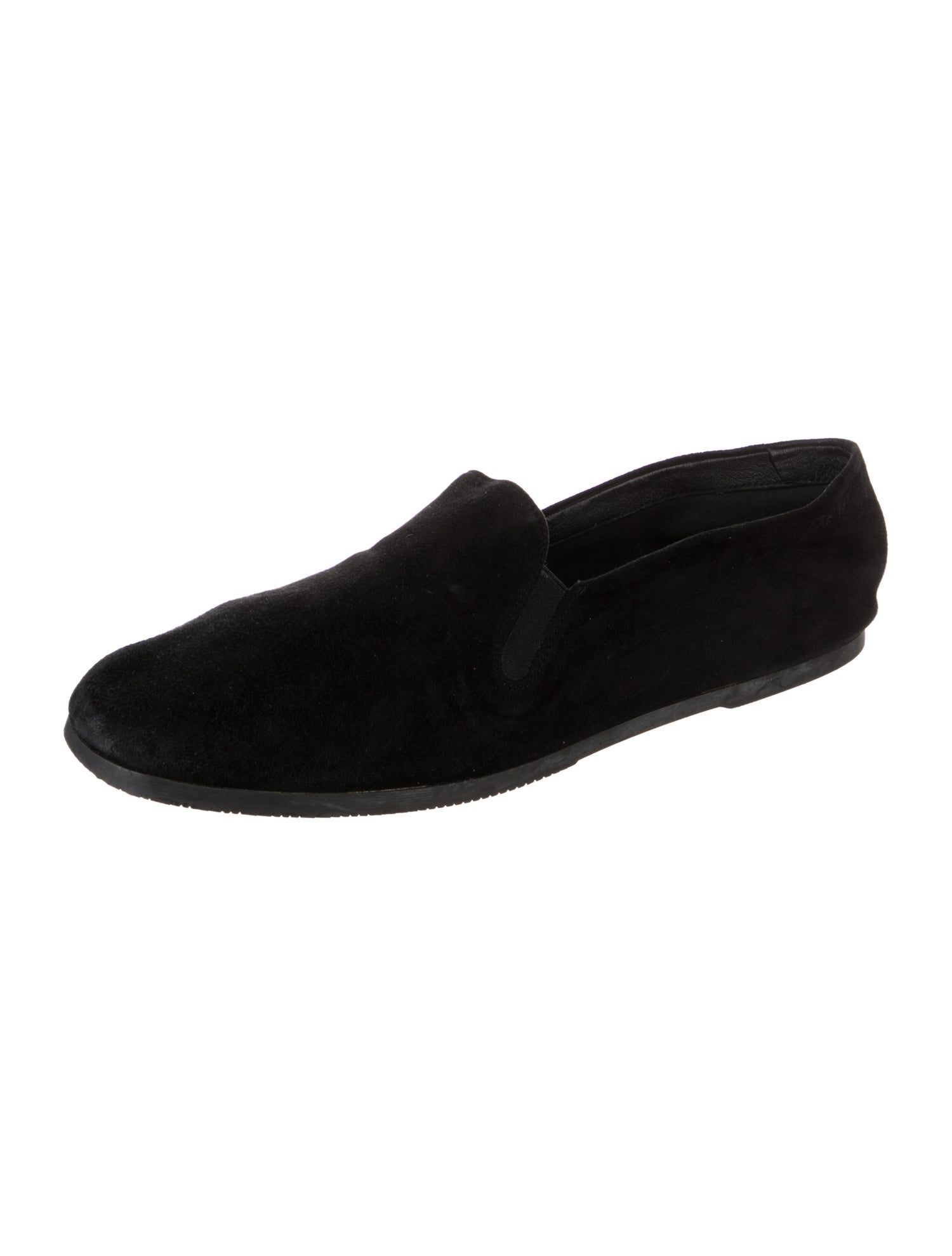 The Row Vincit Suede Loafers