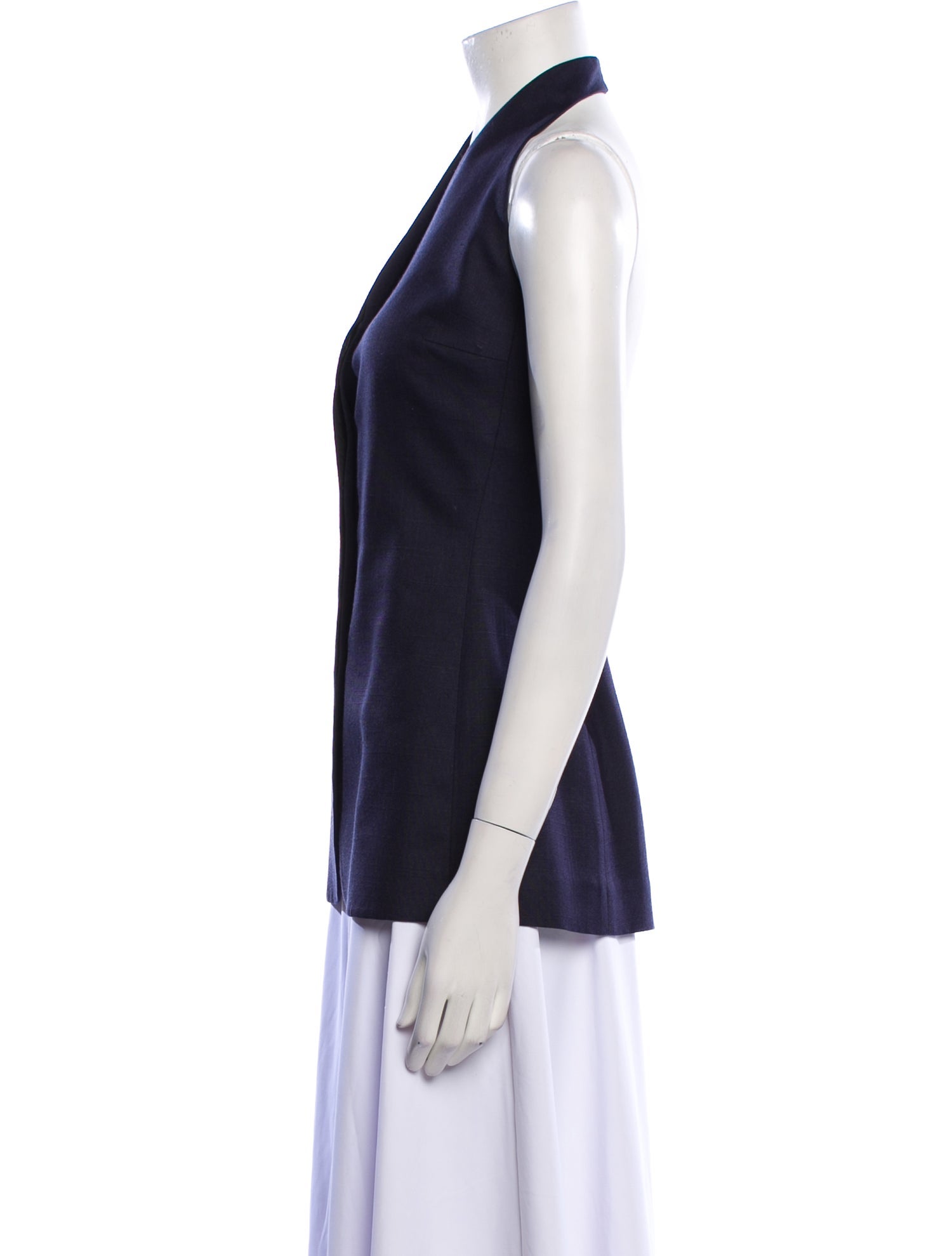 The Row Silk Halterneck Top