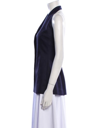 The Row Silk Halterneck Top