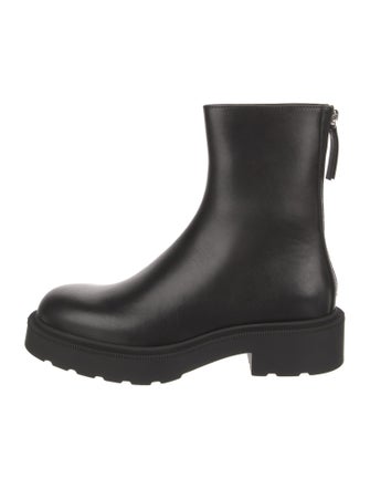The Row Nobilis Fast Leather Rain Boots