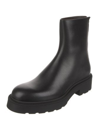 The Row Nobilis Fast Leather Rain Boots