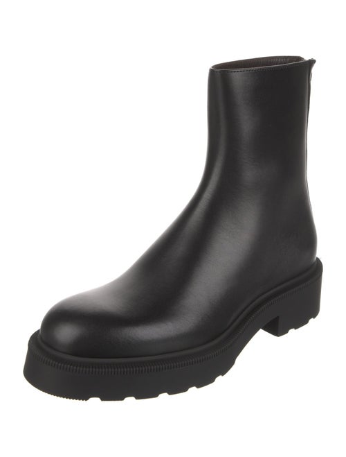 The Row Nobilis Fast Leather Rain Boots