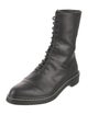 The Row Fara Leather Combat Boots