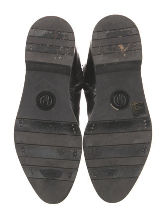 The Row Fara Leather Combat Boots