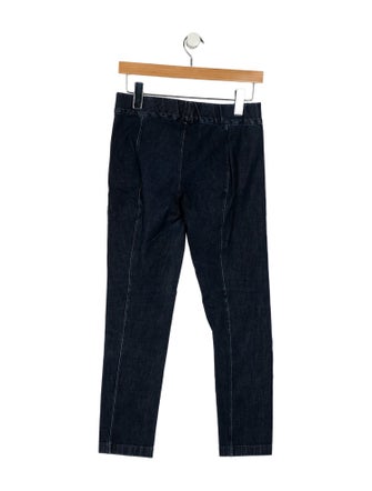 The Row Mid-Rise Skinny Leg Jeans