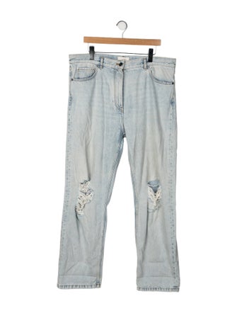 The Row High-Rise Wide Leg Jeans