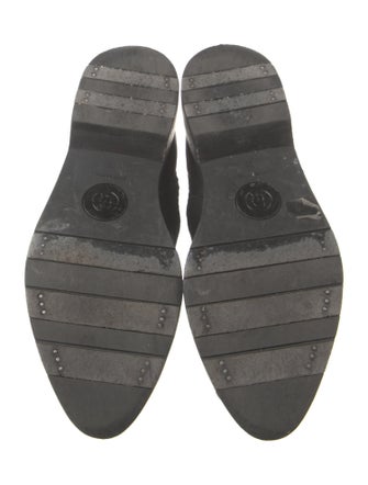 The Row Fara Leather Chelsea Boots