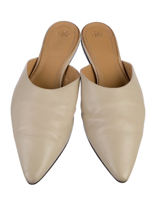 The Row Leather Mules