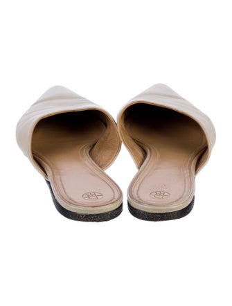 The Row Leather Mules