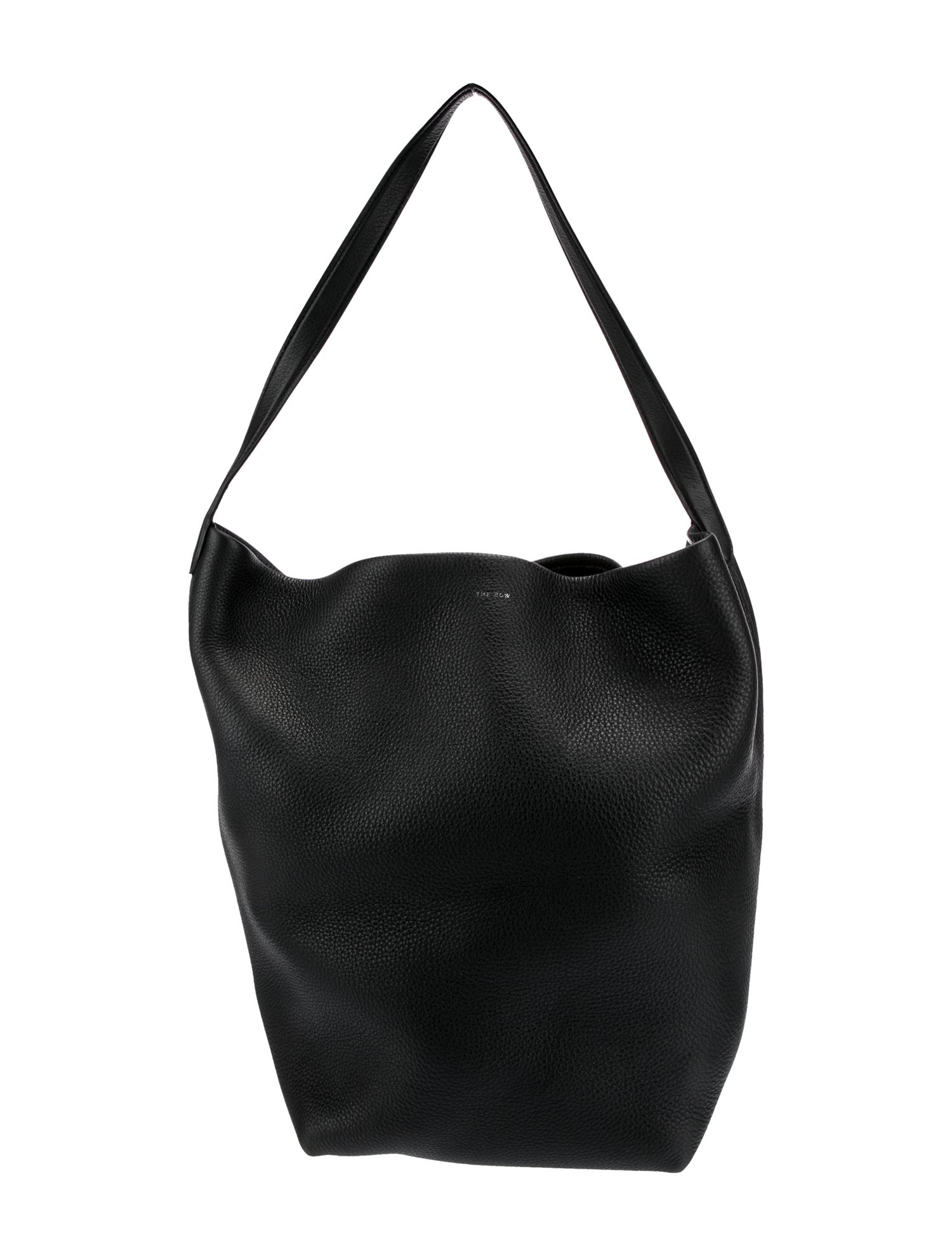 The Row Leather N/S Park Tote Large