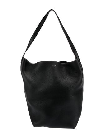 The Row Leather N/S Park Tote Large