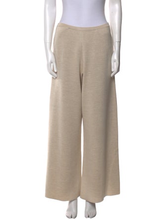 The Row Merino Wool Wide Leg Pants