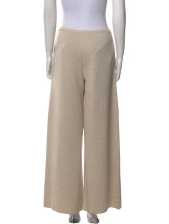 The Row Merino Wool Wide Leg Pants