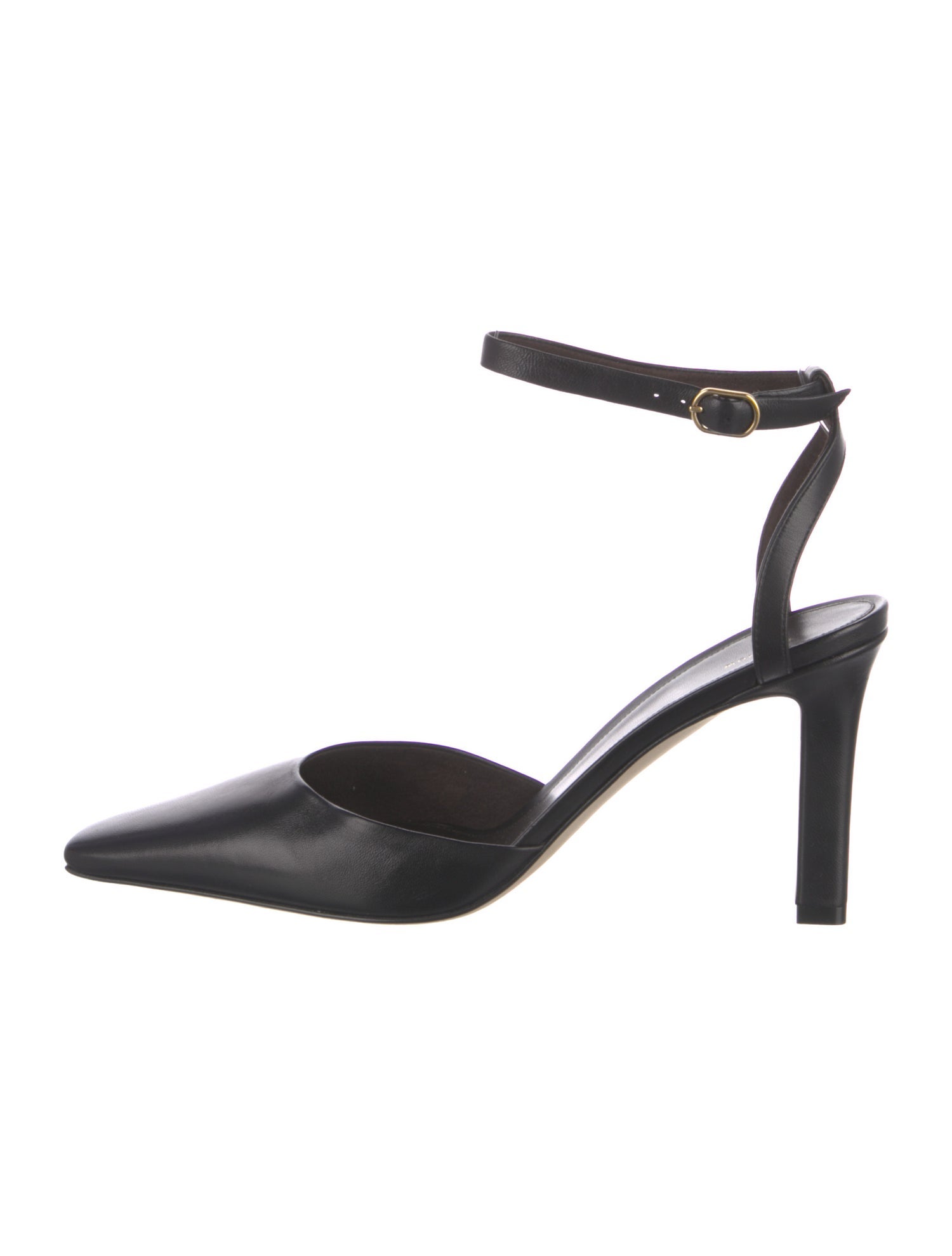 The Row Carla Leather D'Orsay Pumps