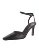 The Row Carla Leather D'Orsay Pumps