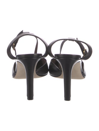 The Row Carla Leather D'Orsay Pumps