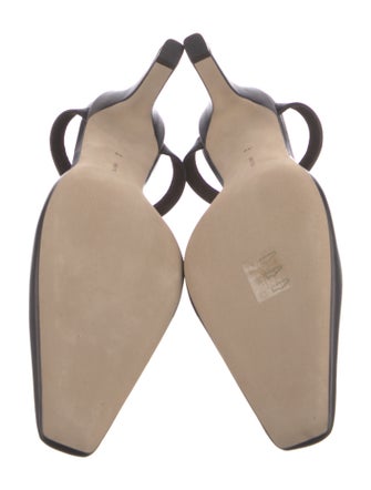 The Row Carla Leather D'Orsay Pumps