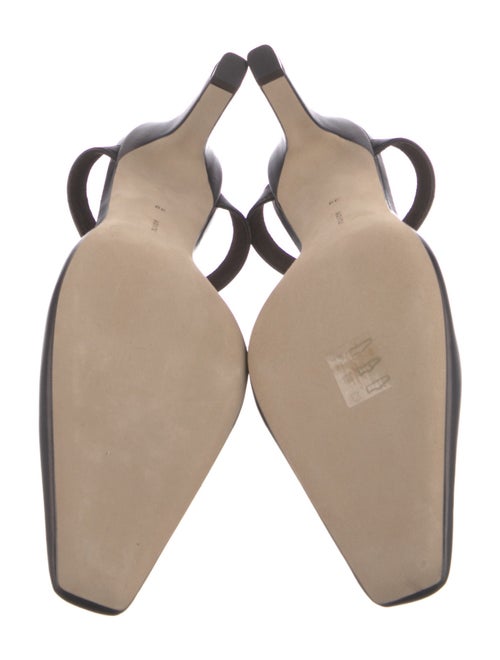 The Row Carla Leather D'Orsay Pumps