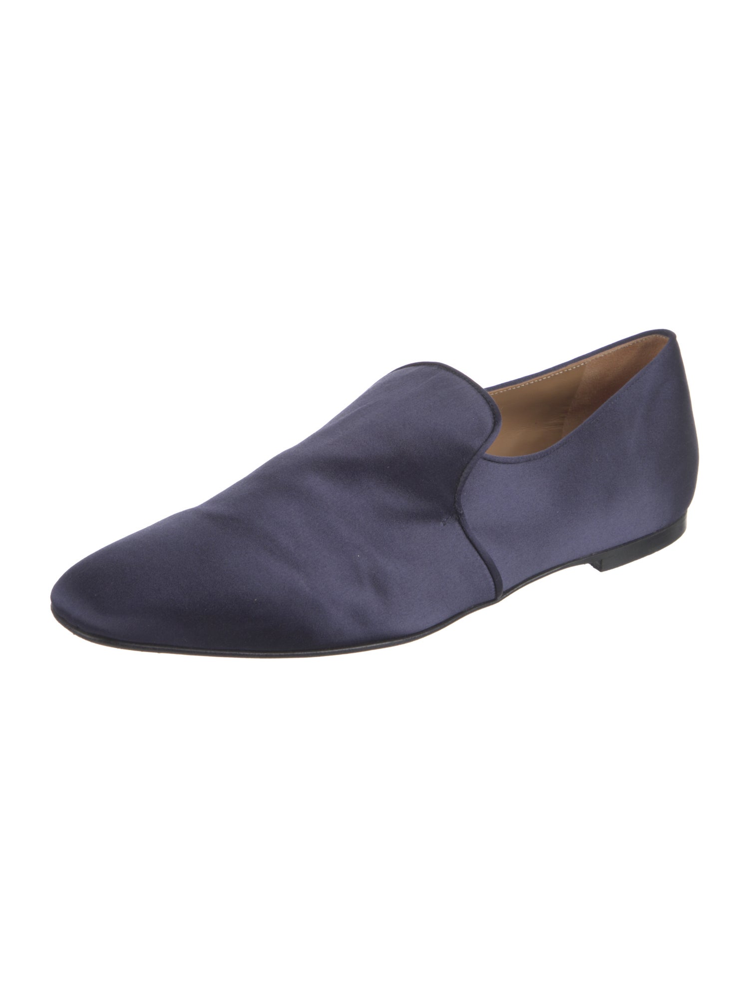 The Row Alys Satin Loafers