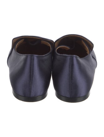 The Row Alys Satin Loafers