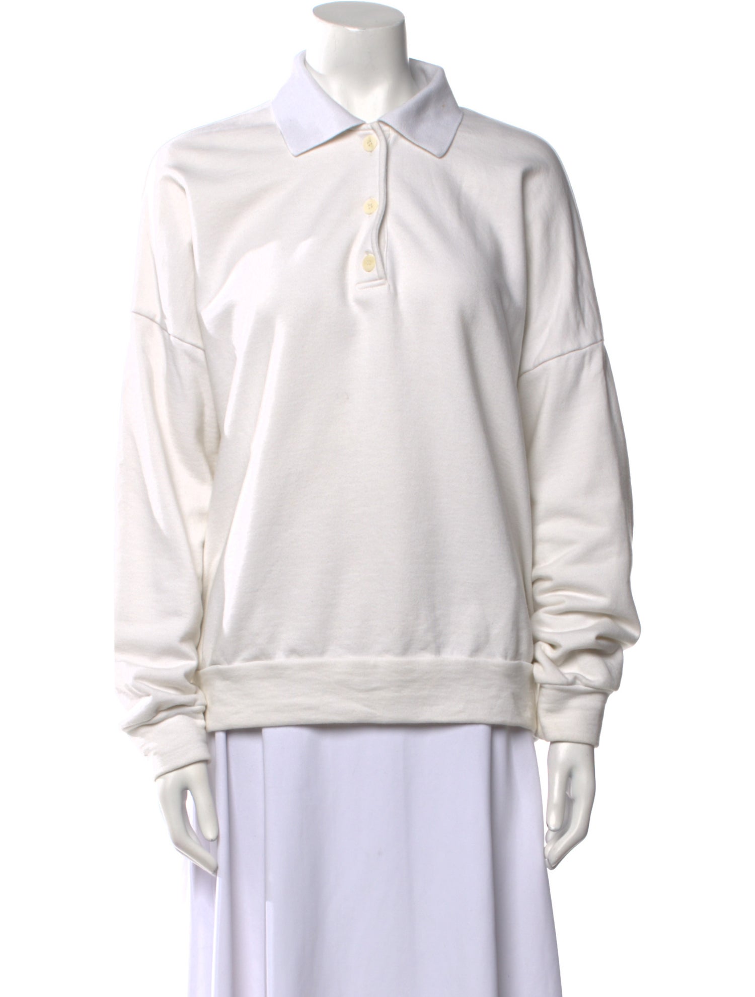 The Row Corzas Long Sleeve Sweatshirt