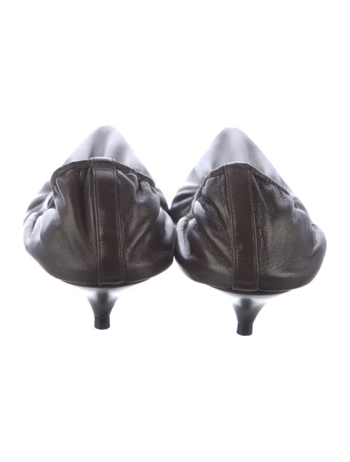 The Row Leather Ballet Flats