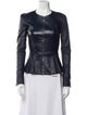 The Row Leather Biker Jacket