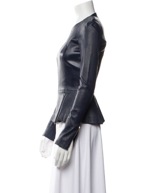 The Row Leather Biker Jacket