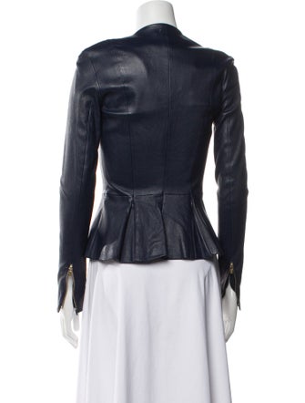 The Row Leather Biker Jacket