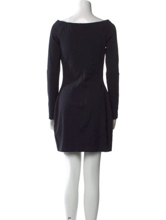 The Row Bateau Neckline Mini Dress