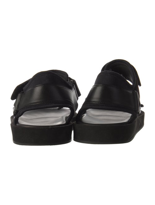 The Row Hook-and-Loop Leather Sandals