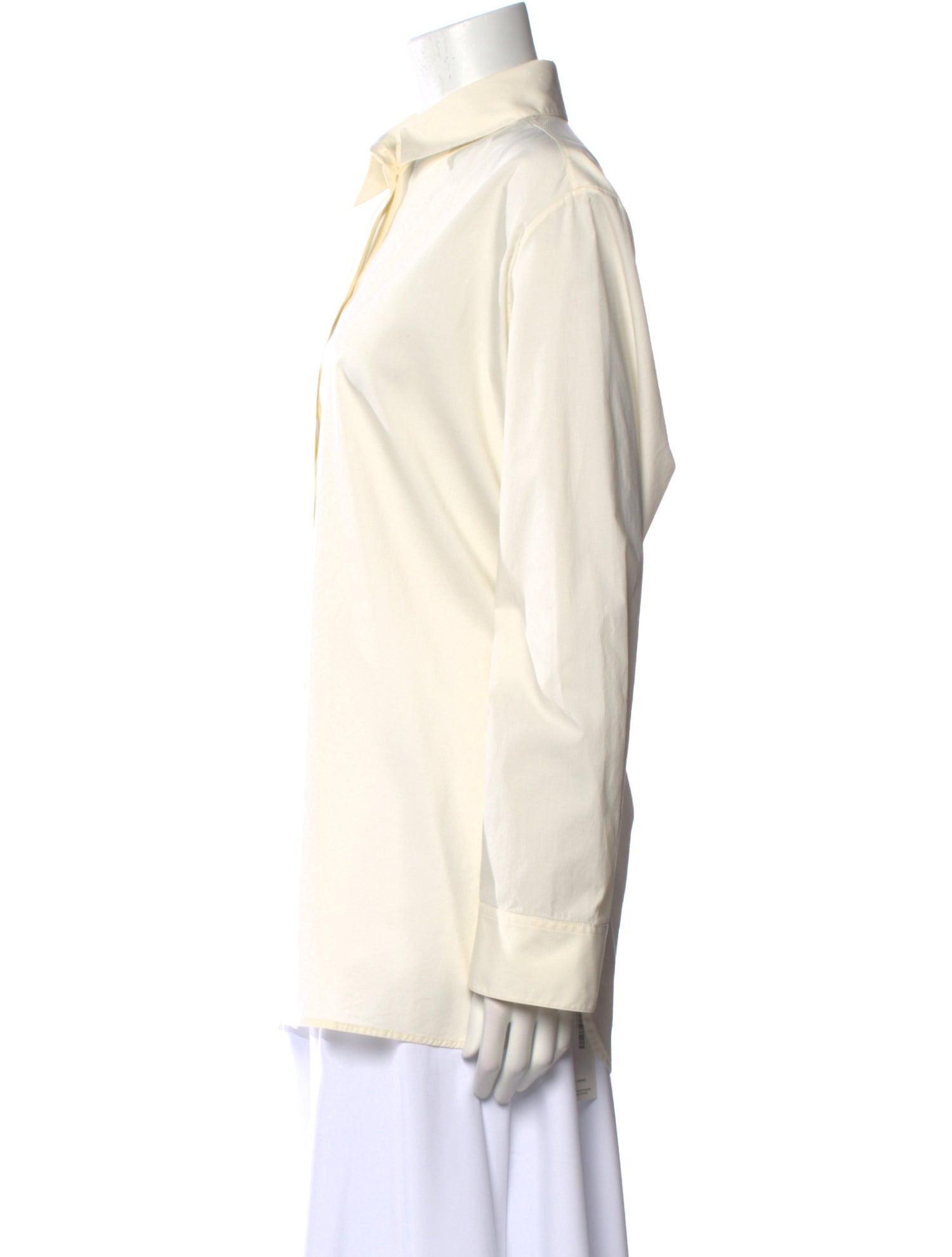 The Row Long Sleeve Button-Up Top