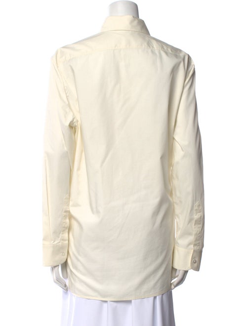 The Row Long Sleeve Button-Up Top