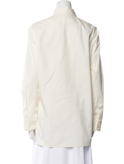 The Row Long Sleeve Button-Up Top