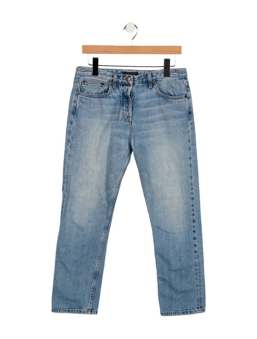The Row Mid-Rise Straight Leg Jeans