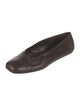The Row Eva Leather Flats