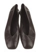 The Row Eva Leather Flats