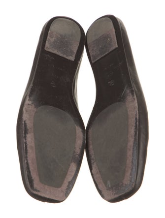 The Row Eva Leather Flats